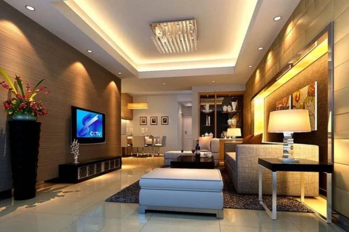 Tiêu chuẩn chiếu sáng phòng khách hiện đại 2026